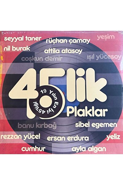 ossi müzik Çeşitli Sanatçılar 19 Yılın En İyi 45' liği Plak