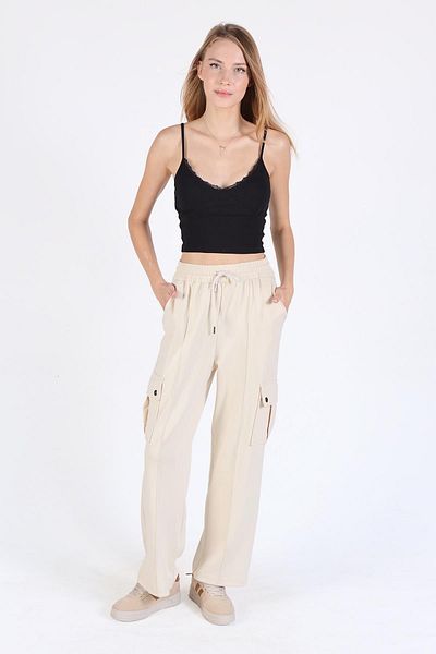 Rays Μπεζ φόρμα Cargo Pocket - 4286A