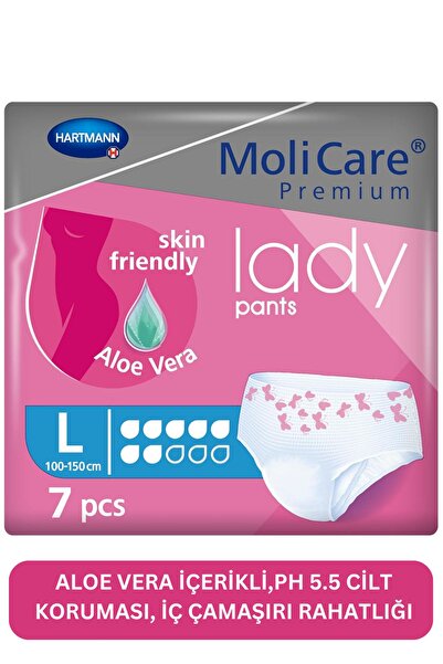 Hartmann Emici Külot Lohusa Pedi Aloe Veralı Large Beden 7 Adet