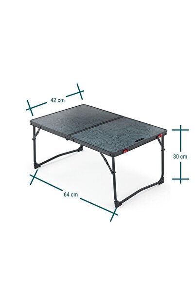 Decathlon Outdoor Katlanır Kamp Masası - Gri - Mh100