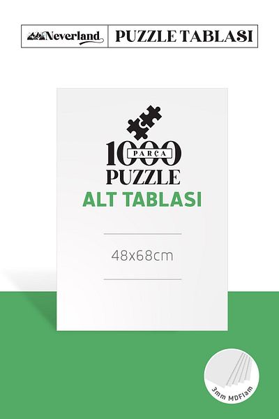 Neverland 1000 Piece Puzzle Chart - Ideal Solution for Practical Layout and Puzzle Making