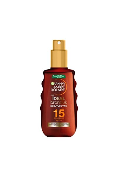 Ambre Solaire Garnier Ambre Solaire İdeal Bronzluk Güneş Koruyucu Yağ SPF15 1...