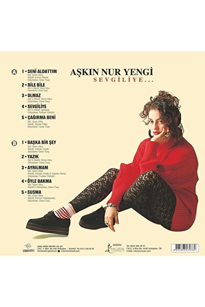 Fono Müzik Aşkın Nur Yengi -sevgiliye (PLAK)