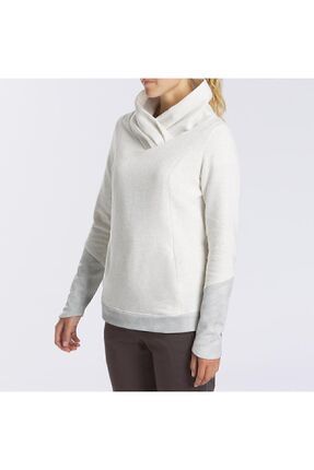 Decathlon Quechua Kad n Outdoor Sweatshirt Beyaz Nh100 Fiyat Yorumlar Trendyol