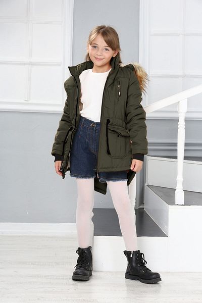 Asortik Kids Girl - Water and Windproof Winter Long Coat