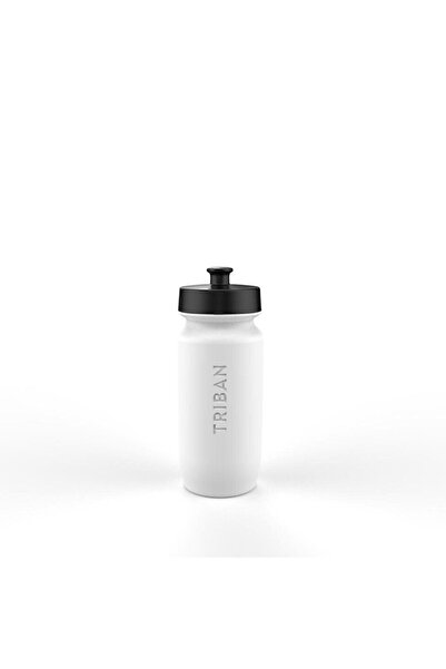 Decathlon Bisiklet Matarası Ergonomik Pratik Matara - 550 Ml - Beyaz - Essential