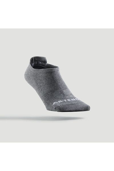Decathlon Чорапи за тенис Artengo - Къси глезени - Унисекс - 3 чифта - Сиви - Rs 160