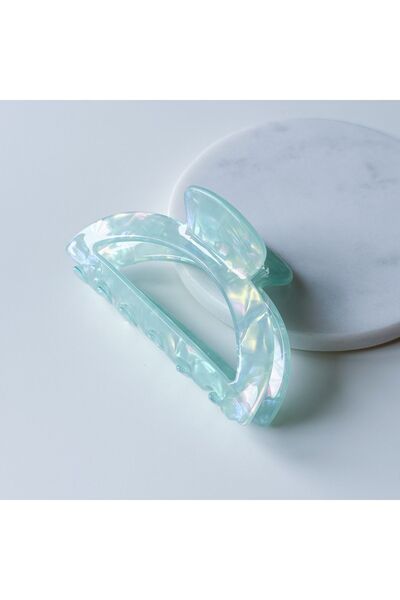 EyER Shoping Cataramă ovală cu zăvor din os verde