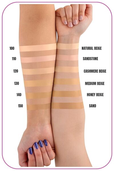 Callista Selfie Finish Spf 15 Parlak Bitişli Fondöten - 100 Natural Beige - Çok Açık