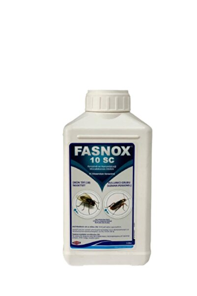 SAFA Fasnox 10 Sc Haşere Öldürücü 1000 ml - Hamam Böceği Ve Sinek Ilacı