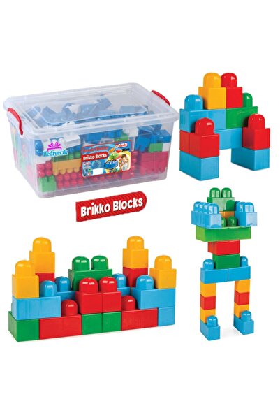 hediyecik مجموعة ألعاب البناء التعليمية والإبداعية من بريكو بلوكلور مكونة من ...
