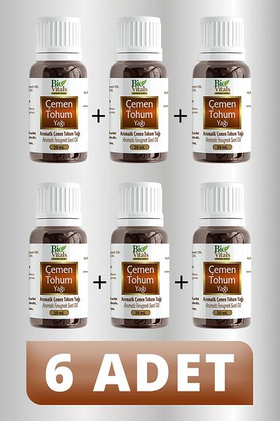 Bio Vitals 6 Pieces 20 ml Fenugreek Seed Oil