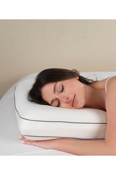 Formeya Orthopädisches Luxus Visco Kissen mit Nackenstütze 40 x 60 cm