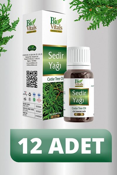 Bio Vitals 20 ml Cedar Oil - 12 PCS-Box
