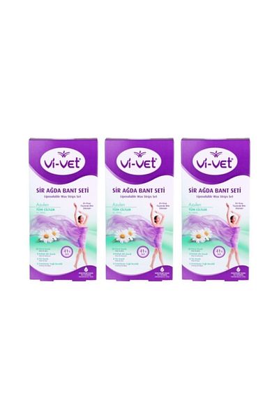 Vi-vet Sir Wax Tape Azulen X 3 Pieces