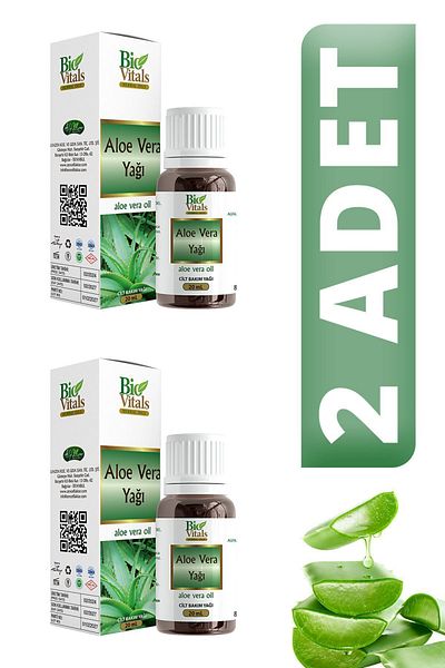 Bio Vitals Aloe Vera Oil - 20 ml, 2 PCS