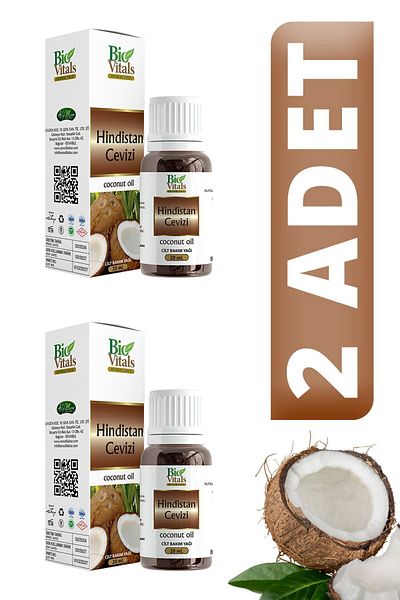Bio Vitals 20 ml 2 Pieces Coconut Oil