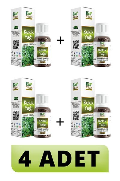 Bio Vitals 20 ml Thyme Oil - 4 PCS