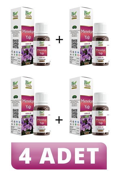 Bio Vitals 4 Pieces 20 ml Violet Oil