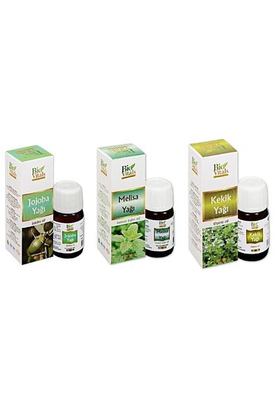 Bio Vitals Melisa Jojoba Oil Set - Thyme-Aromatic Massage and Skin Care