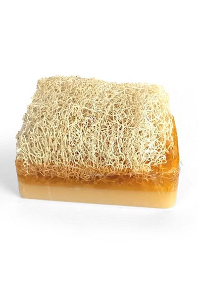 Bio Vitals Organic Handmade Milk Honey Pumpkin Fiber Soap