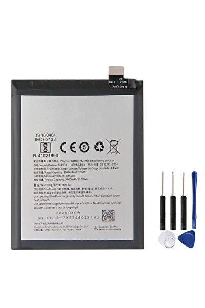 Oneplus 3t Uyumlu Batarya 4,200 Mah Blp633