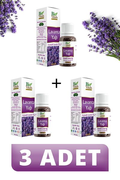 Bio Vitals Lavender Oil - 20 ml, 3 PCS