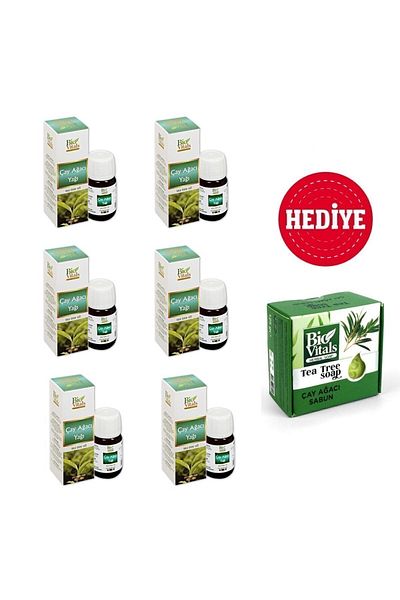 Bio Vitals 20 ml Gift 6 Pieces Tea Tree Oil - 125 g Soap