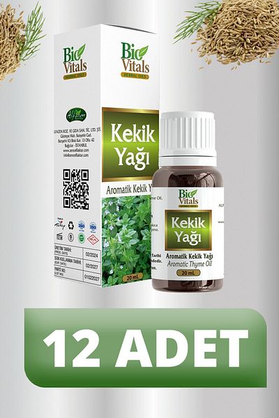 Bio Vitals 20 ml Thyme Oil - 12 PCS-Box