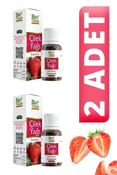 Bio Vitals 20 ml 2 Pieces Strawberry Oil