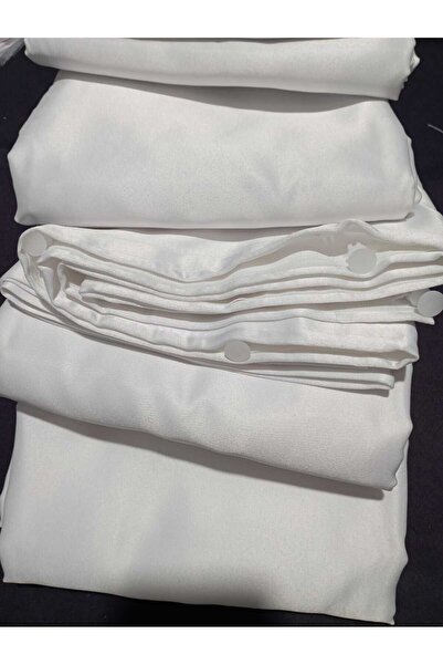 Taç White Satin Sunshade - Product Elonya