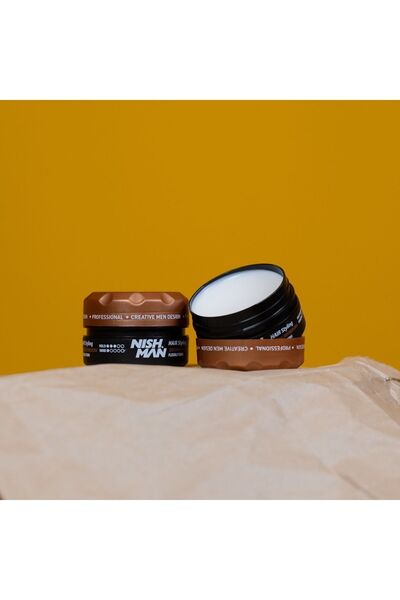 NISHMAN M7 Esnek Mat Wax - Pasta Formülasyon Saç Şekillendirici 100 ml
