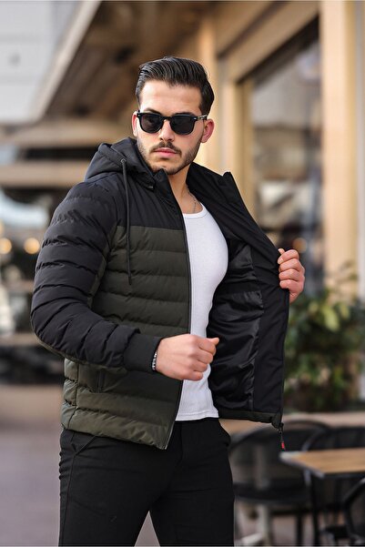 KOCCI Νέα σεζόν Χειμερινό πουπουλένιο παλτό με κουκούλα, ανθεκτικό στο νερό και τον άνεμο