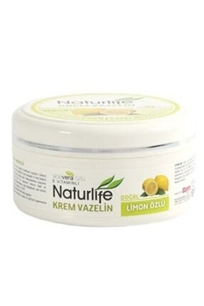 Naturlife Doğal Limon Özlü Krem Vazelin 125 ml