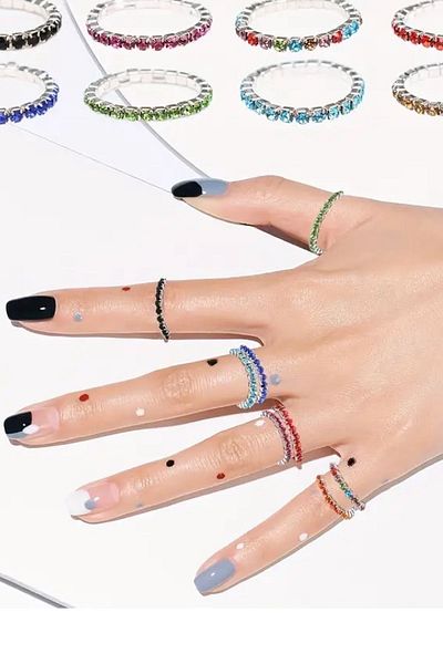 ARASKO Δαχτυλίδι άρθρωσης δακτυλίου 2mm Cz Elastic Waterway