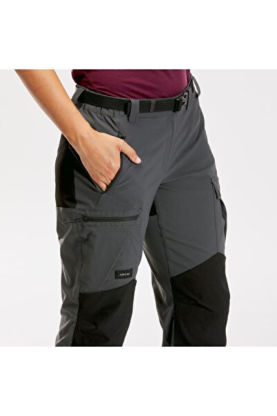 Decathlon Kadın Outdoor Trekking Pantolonu - Gri - Mt500