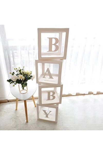 Öztürkpartievi Baby Şeffaf Balon Kutusu