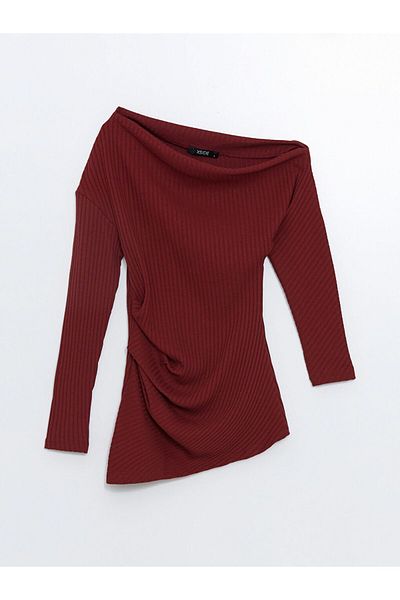 LC Waikiki Γυναικείο κορμάκι LCW Boat Neck
