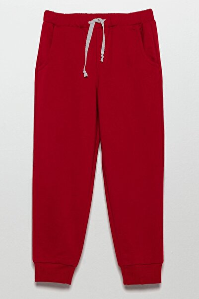 for you kids Red Striped Sweatshirt and Jogger Set