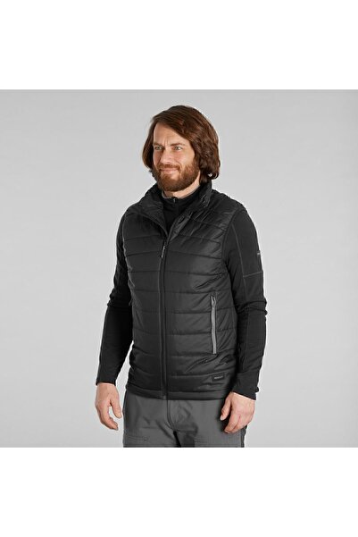Decathlon Forclaz Чоловічий трекінговий надувний жилет - Чорний - Mt100