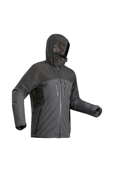 Decathlon Erkek 3'ü 1 Arada Outdoor Trekking Montu - Siyah - Travel 500 -10°c