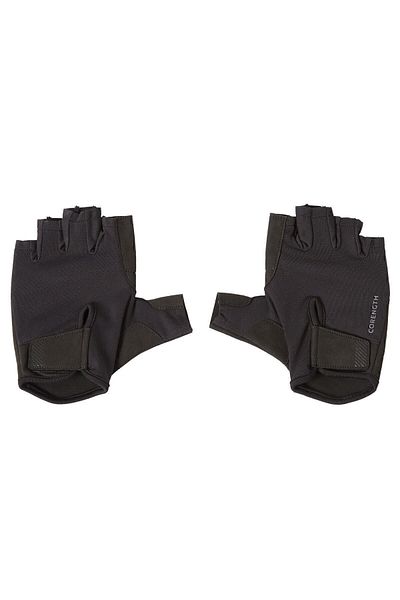 Decathlon Corength Fitness Black Sports Gloves 100