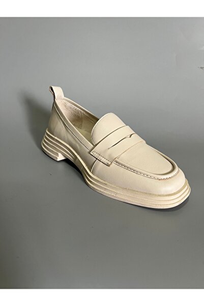 Butik Noble Shoes Hakiki Deri Kadın Loafer Ayakkabı