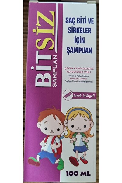 bitsiz Bit Şampuanı 100 Ml + Plastik Tarak