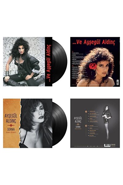 esenshop Ayşegül Aldinç - 2 Plak Özel Set (POSTER HEDİYELİ)