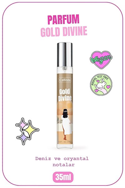 Callista Gold Divine Edp Oryantal Kadın Parfüm - 35 ml