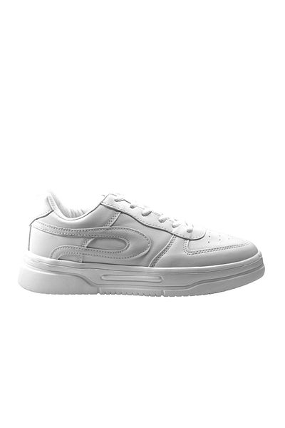 Venuma V-331 Μαύρο Λευκό Ανδρικό Sneaker - Αθλητικά παπούτσια με κορδόνια