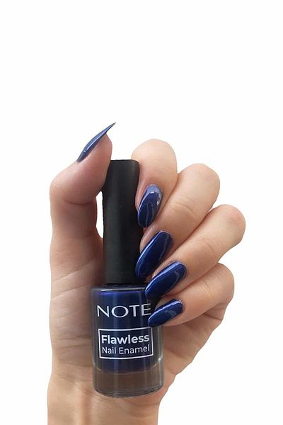NOTE Nail Flawless Nail Polish 118 Sax Blue - Blue