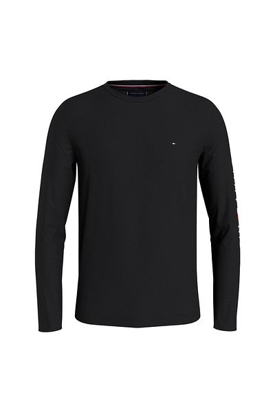 Tommy Hilfiger Crew Neck Men's Black T-shirt Mw0mw09096bds