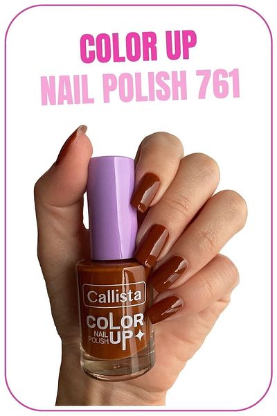 Callista Color up Nail Polish Nail Polish 761 Chocolate Syrup - Brown